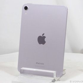 (中古)Apple iPad mini(A17 Pro) 128GB パープル MXPR3J/A SIMフリー(352-ud)