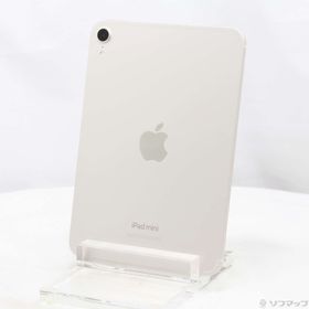 (中古)Apple iPad mini(A17 Pro) 128GB スターライト MXPQ3J/A SIMフリー(198-ud)