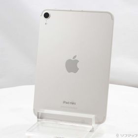 (中古)Apple iPad mini(A17 Pro) 128GB スターライト MXPQ3J/A SIMフリー(352-ud)
