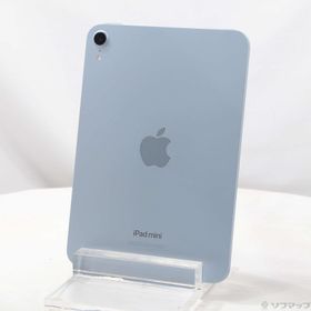 (中古)Apple iPad mini(A17 Pro) 128GB ブルー MXN73J/A Wi-Fi(348-ud)
