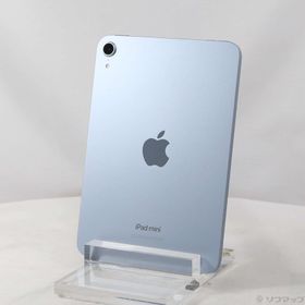 (中古)Apple iPad mini(A17 Pro) 128GB ブルー MXN73J/A Wi-Fi(348-ud)