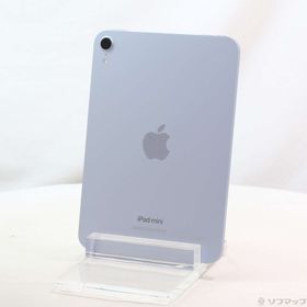 (中古)Apple iPad mini(A17 Pro) 128GB ブルー MXN73J/A Wi-Fi(295-ud)