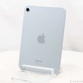 (中古)Apple iPad mini(A17 Pro) 128GB ブルー MXPP3J/A SIMフリー(348-ud)