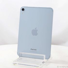 (中古)Apple iPad mini(A17 Pro) 128GB ブルー MXPP3J/A SIMフリー(269-ud)