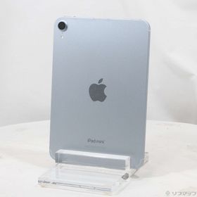 (中古)Apple iPad mini(A17 Pro) 128GB ブルー MXPP3J/A SIMフリー(258-ud)