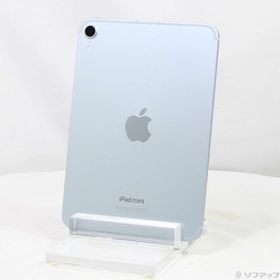 (中古)Apple iPad mini(A17 Pro) 128GB ブルー MXPP3J/A SIMフリー(258-ud)