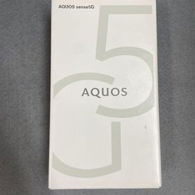 新品未使用 国内版 SIMフリー AQUOS sense 5G RAM 4GB ROM 64GB