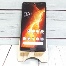 au SHG03 SHARP AQUOS sense5G [訳あり] ブラック 157