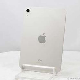 iPad mini 第6世代 64GB スターライト MK7P3J／A Wi-Fi ［8.3インチ液晶／A15-Bionic］