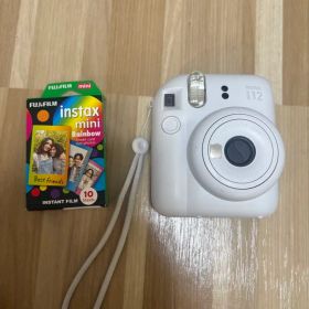 FUJIFILM instax mini 12 本体 ホワイト チェキフィルム