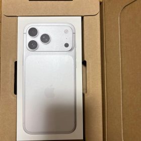 [新品•未開封]iPhone17ProMax 256GB シルバー SIMフリー