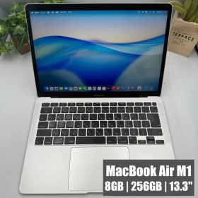 【動作良好】MacBook Air M1 13インチ 2020 8GB 256GB シルバー JISキー【MB19】