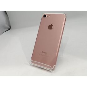 【中古】Apple au 【SIMロック解除済み】 iPhone 7 128GB ローズゴールド MNCN2J/A【浜松駅前】保証期間１ヶ月【ランクB】