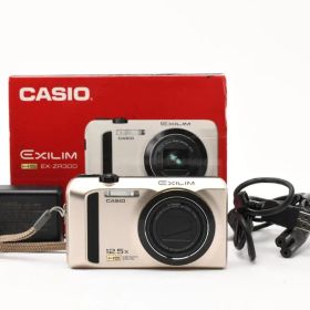 新品級★CASIO EXILIM EX-ZR300 ゴールド #978