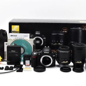 ニコン Nikon D3100 ダブルレンズキット 《元箱、付属品多数》