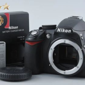 【中古】Nikon ニコン D3100 ブラック デジタル一眼レフカメラ シャッター回数僅少