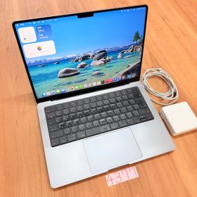 【動作確認済】 MacBook pro 14インチ 2021 Apple M1 pro 16GB 512GB 動画編集可 カメラ内蔵 ノートPC SSD搭載 macOSインストール済 【4377】