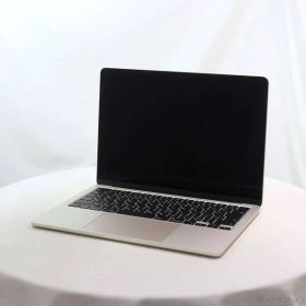 ソフマップ 〔中古品〕 MacBook Air 13.6-inch Mid-2022 MLY13J／A Apple M2 8コアCPU_8コアGPU 8GB SSD256GB スターライト 〔26.3 Tahoe〕【305】