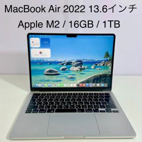 MacBook Air 13.6-inch 2022 / Apple M2 16GB SSD1TB シルバー