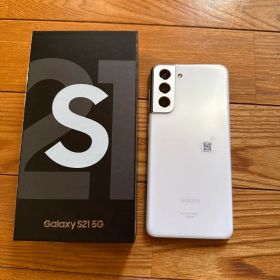美品Samsung Galaxy S21 5G 本体au版