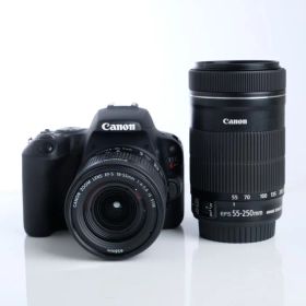【中古】(キヤノン) Canon EOS KISS X9 ダブルズームキツト ブラツク