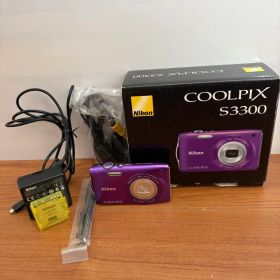 Nikon COOLPIX S3300 パープル 本体