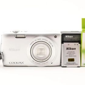 ★良品★ ニコン NIKON COOLPIX S3300 シルバー 《SDカード付き》#2655