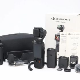 A+ (美品) DJI ディー・ジェイ・アイ Osmo Pocket 3 クリエイター コンボ 初期不良返品対応 77-187