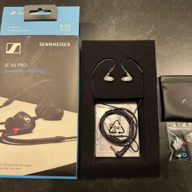 96 Sennheiser IE 40 PRO 有線イヤホン 黒