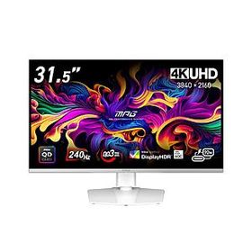 MSI(エムエスアイ) USB-C対応 ゲーミングモニター MPG 321URXW QD-OLED ［31.5型 /4K(3840×2160） /ワイド］ 【sof001】 [振込不可][代引不可]