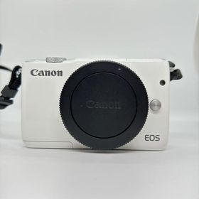 【全額返金保証】【最速発送】 デジタル一眼 EOS M10 EF-M 15-45mm F3.5-6.3 IS STM レンズキット ホワイト 動作確認済