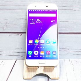 au Galaxy A8 SCV32 32GB ホワイト 白ロム 041