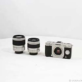 〔中古品〕 PENTAX Q10 ダブルズームキット シルバー (1240万画素／SDXC)〔中古品〕 PENTAX Q10 ダブルズームキット シルバー (1240万画素／SDXC)