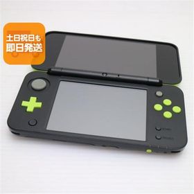 良品中古 NEWニンテンドー2DS LL ブラック×ライム 即日発送 2DS NINTENDO 本体 あすつく 土日祝発送OK