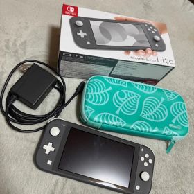 値下げ不可 Nintendo Switch Lite 本体 グレー 充電器付