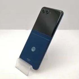 【中古】MOTOROLA SoftBank 【SIMフリー】 motorola razr 60s ジブラルタルシーネイビー【新宿東口】保証期間１ヶ月【ランクB】