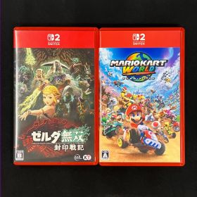 中古 Switch2 マリオカートワールド ゼルダ無双 封印戦記
