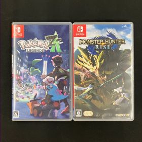 中古 Switch ポケモンレジェンズZ-A モンスターハンターライズ