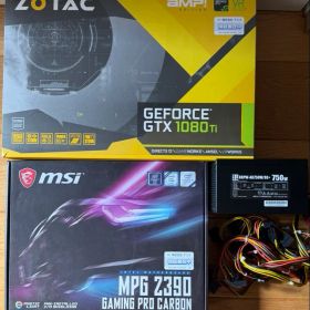 【動作未確認】GTX1080Ti i7-8700K Z390 電源ユニット