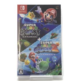 □任天堂 Nindendo Switchソフト スーパーマリオギャラクシー + スーパーマリオギャラクシー 2 未開封品 特典付き