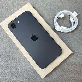 バッテリー100% iPhone 16e 128GB ブラック Apple版 SIMフリー送料無料