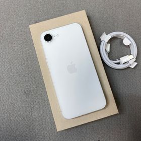 バッテリー91% iPhone 16e 128GB ホワイト Apple版 SIMフリー送料無料