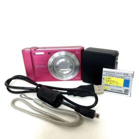 美品 SONY Cyber-shot DSC-W810 充電器付 動作品 ピンク