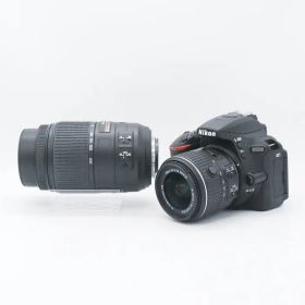【中古】(ニコン) Nikon D5500 ダブルズームキツト ブラツク
