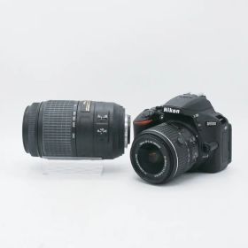 【中古】(ニコン) Nikon D5500 ダブルズームキツト ブラツク