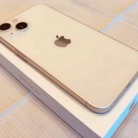 iPhone13 128GB スターライト 美品 箱・未使用ケーブル付