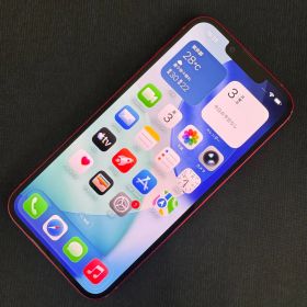 SIMロック解除済 iPhone 13 256GB プロダクトレッド MLNL3J/A