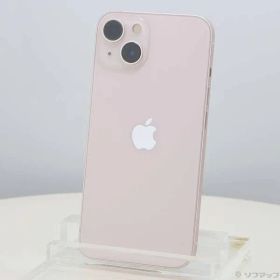 ソフマップ 〔中古品〕 iPhone13 128GB ピンク MLNE3J／A SIMフリー【258】