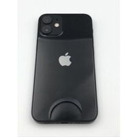 中古 【SIMロック解除済み】【SoftBank】Apple iPhone12 mini 5.4インチ 128GB (ブラック) MGDJ3J/A 155640 状態： C:並品