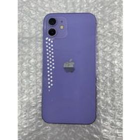中古 Apple iPhone12 6.1インチ 64GB (パープル) 国内版SIMロックフリー MJNH3J/A 147132 状態： D:訳あり品